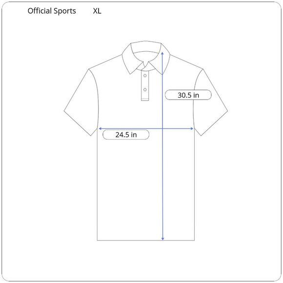 Official Sports US Soccer Referee Jersey Polo Shirt Mens Size XL Yellow Pockets - Picture 2 of 11